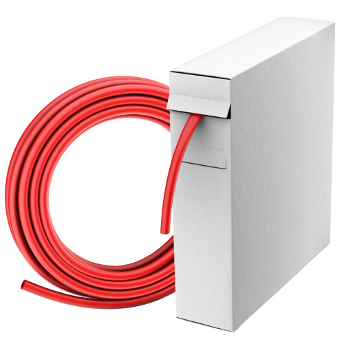 Red 2:1 Heat Shrink Tubing - Mini Reel Box