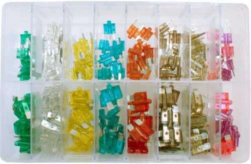 Assorted Blow-glow Blade Fuses (160 Pieces)
