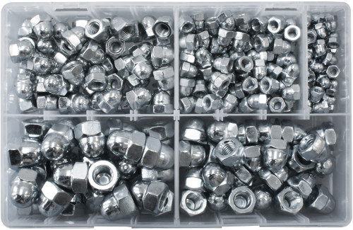 Dome Nuts (Steel) (250 Pieces)