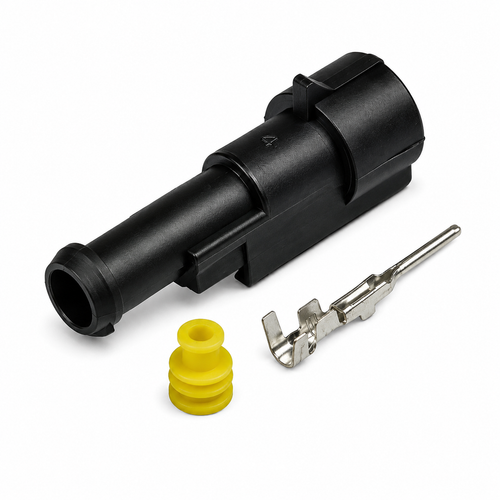 1 Way, Male SuperSeal Connectors (Pack of 1)