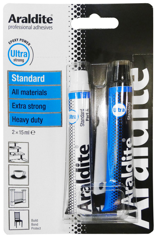 Araldite Epoxy Resin (tubes) 2 X 15 ml (Pack of 1)