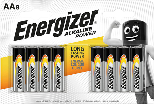 Energizer Alkaline Battery AA (8 pack)