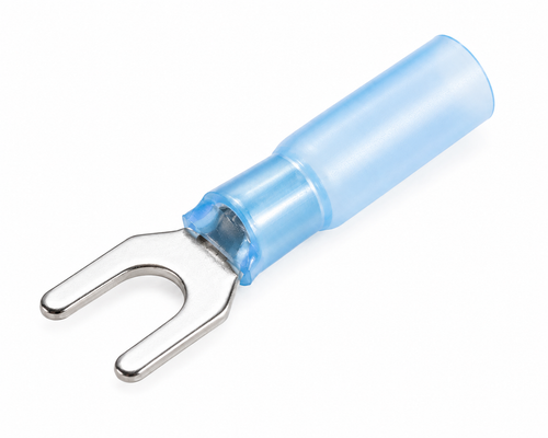 Blue Heatshrink Fork Terminal (Pack of 25)