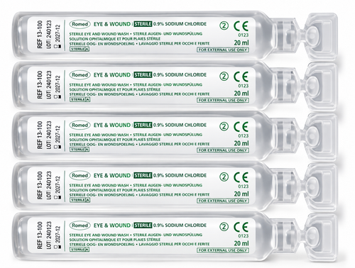 Box of Eye-wash (20ml) Pack of  25 refills