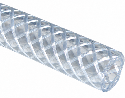 PVC Clear Braided Tubing (30m)