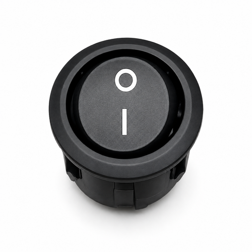 On/Off Round Rocker Switch