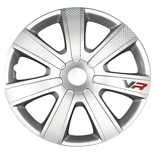 Wheel Trims - 15 inch - Chromia Silver ( Pack of 1 )
