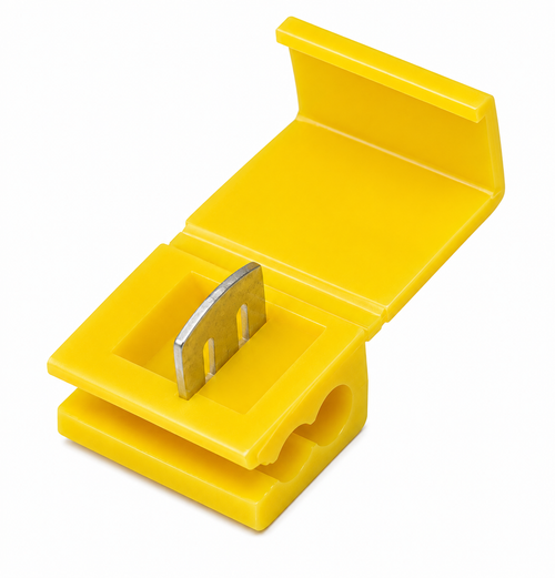 Yellow Low Voltage Connector Terminals (Pack of 100)