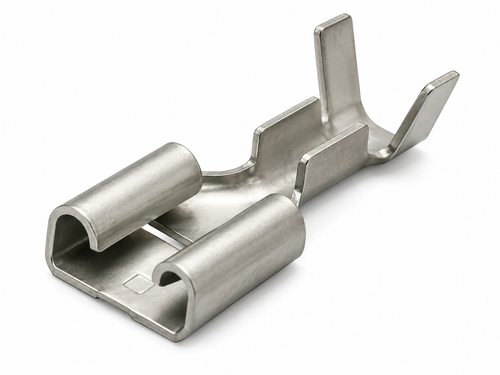Uninsulated Spade Terminal 6.3mm (1.5mm sq cable) (Pack of 100)