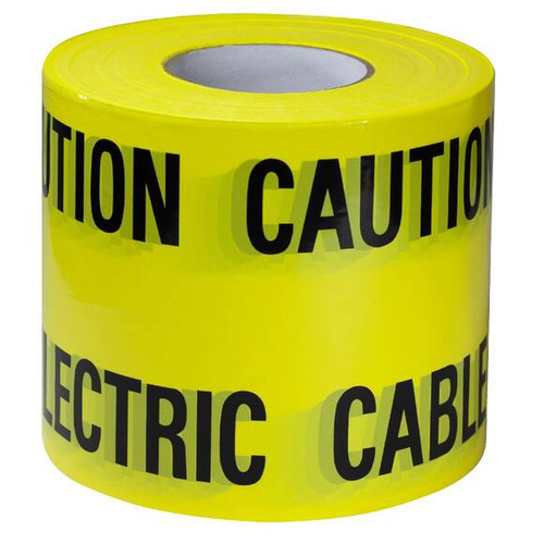 Caution Electric Cable Below Tape