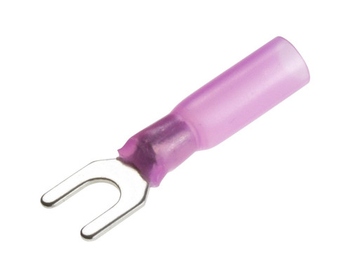 Red Heatshrink Fork Terminal (Pack of 25)
