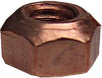 Exhaust Copper Flashed Manifold Nut (Pack of 50)