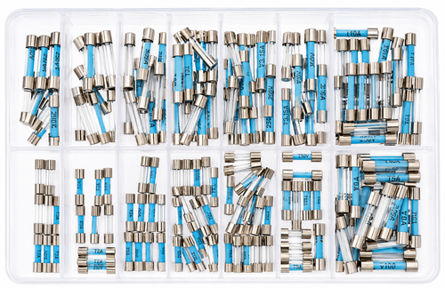 Assorted Glass Fuses (20mm/30mm) ( Qty 200 )
