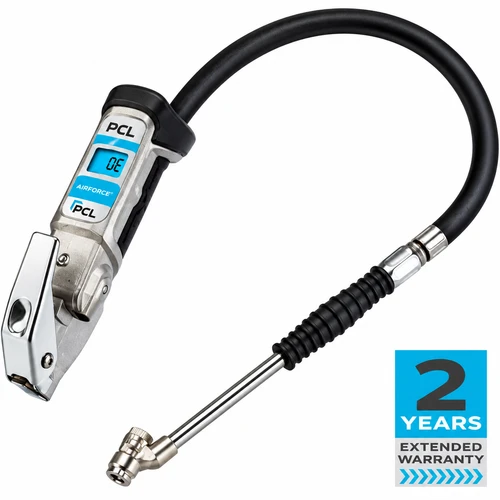 ACCURA MK4 Tyre Inflator (Digital) 0.53m Hose Twin Hold-on Connector