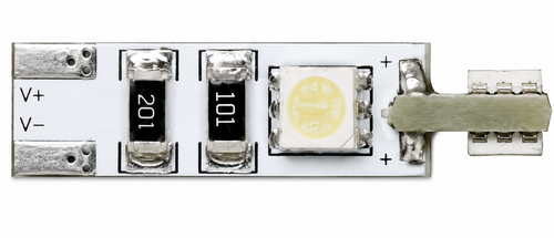 LED EB501 - (4 LED) Blue (Pack of 2)