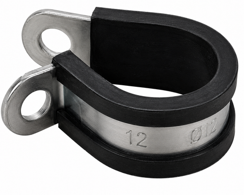 Assorted Rubber-Lined P-Clip (Pack of  75)