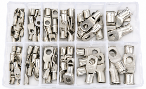 Assorted Copper TubeTerminals 10-70mm²  (78 Pieces)