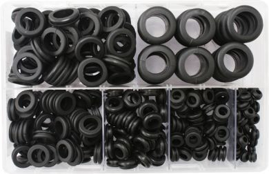 Assorted Box of Wiring Grommets (280 Pieces)