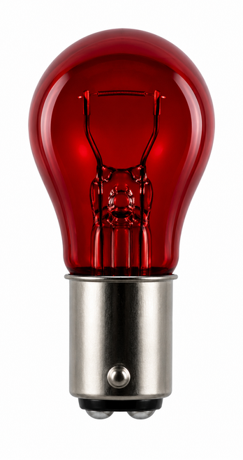 EB380-R Bulbs Stop/Tail 12v-21/5w BAY15D - Red (Pack of 10)