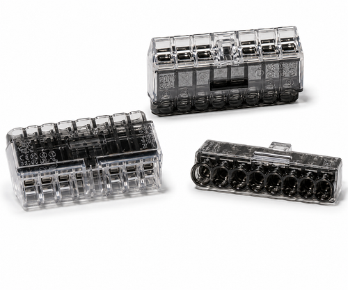8 Hole HelaCon Plus Mini Connectors (Pack of 50)