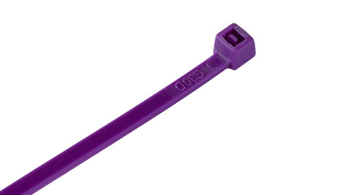 Purple Nylon Cable Ties (Pack of 100)