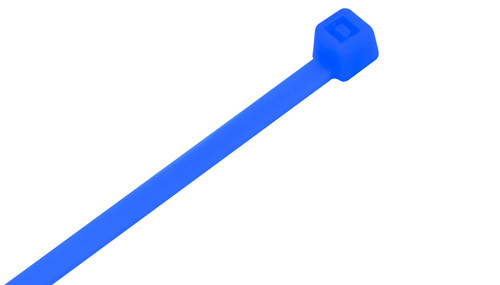 Fluorescent Blue Cable Ties (Pack of 100)