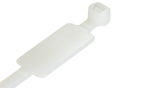 White Marker Cable Ties