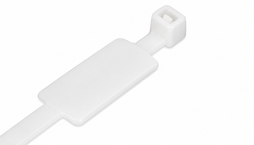 White Marker Cable Ties (Pack of 100 pcs)