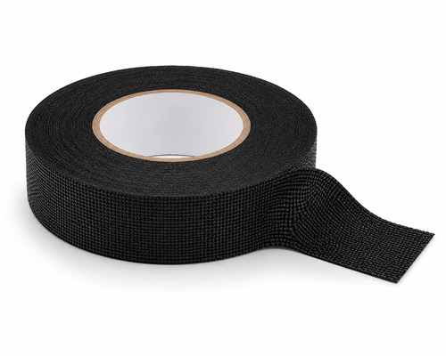 Black Fleece Tape, 19mm x 25m (Pack of 1)