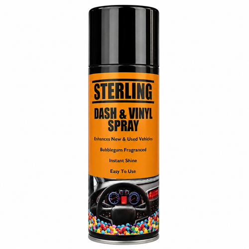 Sterling Dash & Vinyl Spray  400ml - Bubblegum Scented
