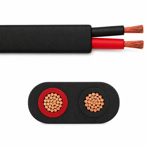 Flat Twin Core Cable - 100 m
