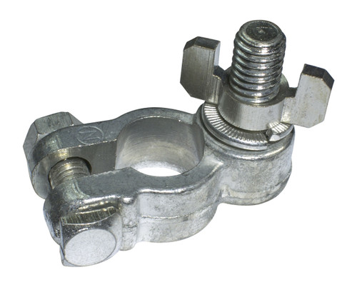 Battery Terminals with stud/wing nut (10 mm) (Pack of 1)