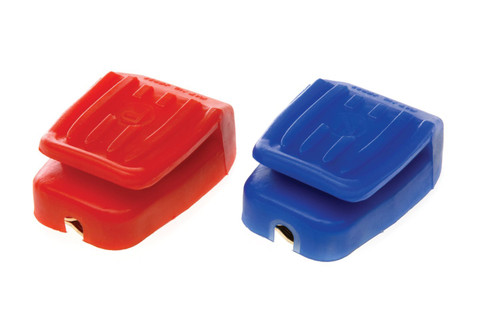 Quick Release Battery Terminals - Pair (Red + Blue)