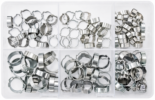 Assorted O-Clips (140 Pieces)