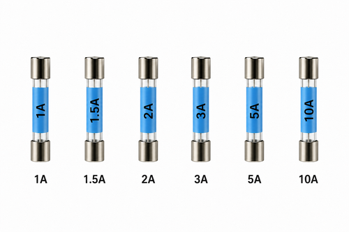 Radio Glass Fuses (Pack of 25)