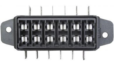 Blade Fuse Box (6 way) Side Entry ( Pack of 1 )
