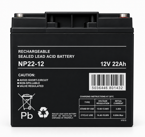 S.L.A. Battery 12v-22Ah