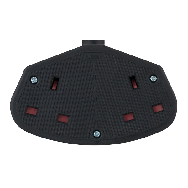 Trailing Socket 2 – Gang Black (Design may vary)