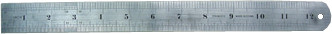 Stainless Steel Ruler 12" (300mm) (Pack of 1)