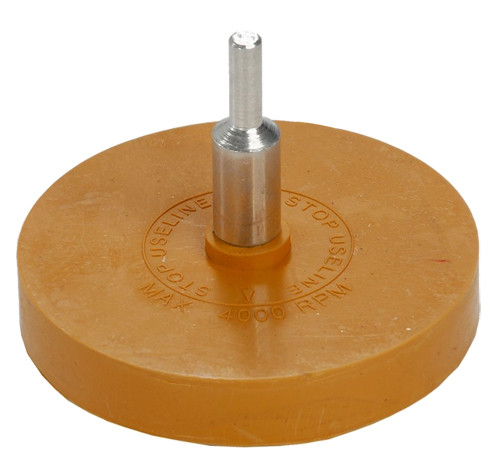 Rubber Eraser Wheel & Spindle (84mm)