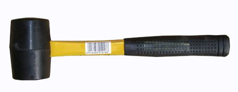 Rubber Mallet 1lb (16oz) (Pack of 1)