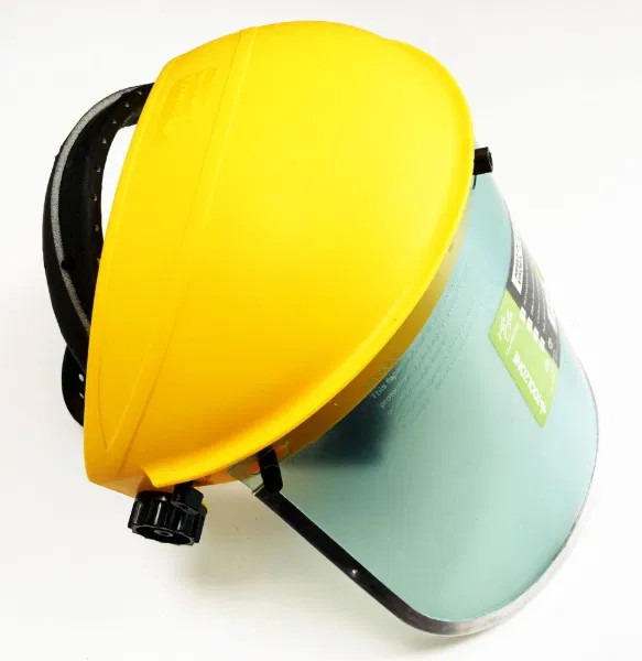 Face Shield 8(in) Clear Polycarbonate Visor