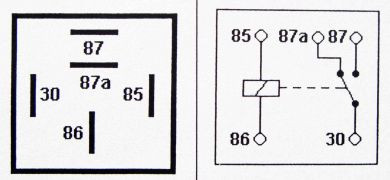 Relay 5-pin 12v 30/40A Changeover ( Pack of 1 )