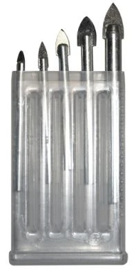 Glass & Tile Drill Set (4-10mm) 5 pcs