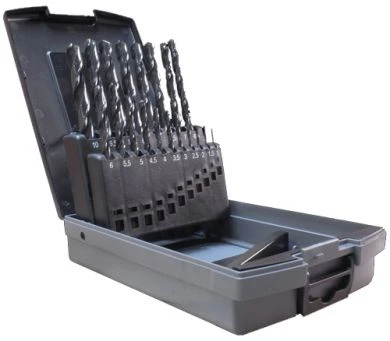( 19 Piece ) Metric Drill Set (flute ground)