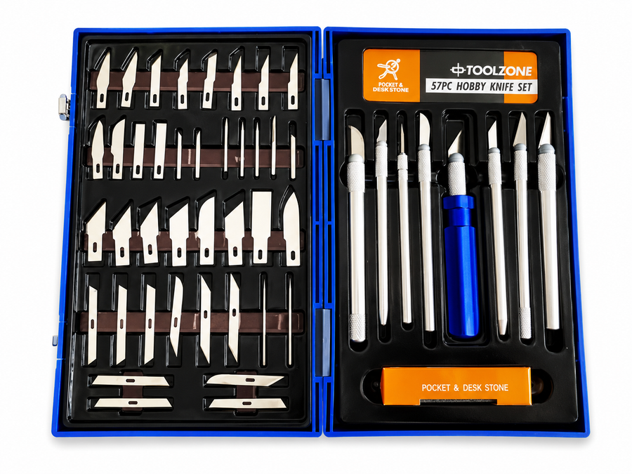 Hobby Knife Set - 51 Piece