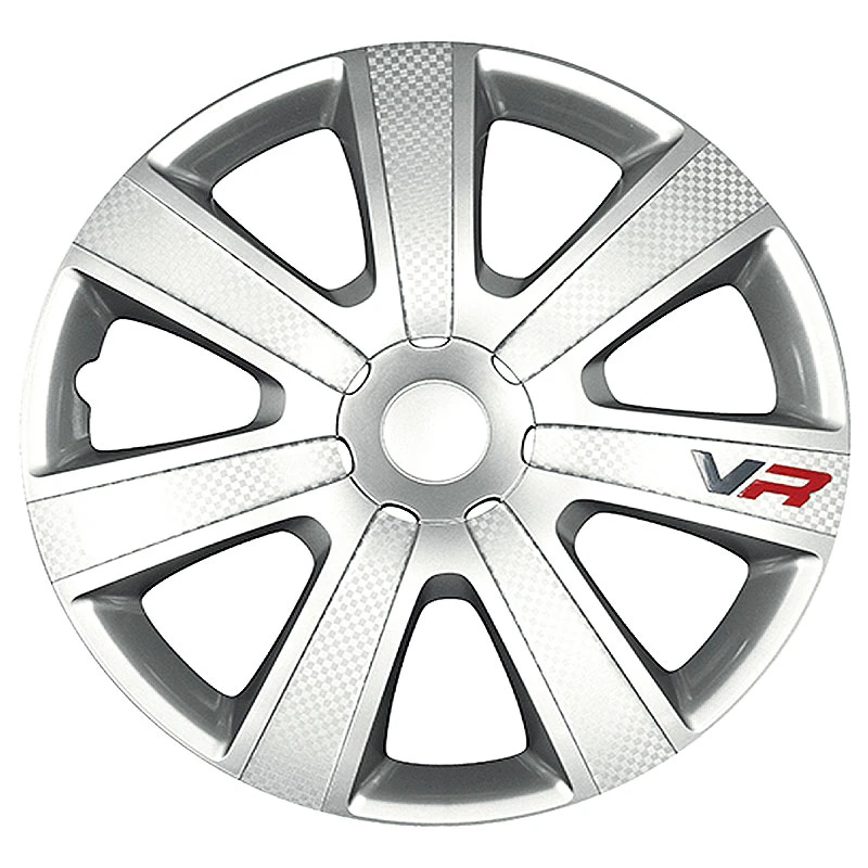 Wheel Trims - 15 inch - Chromia Silver ( Pack of 1 )