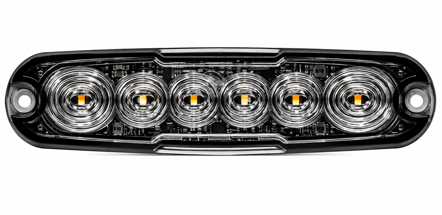 9-32v 6 LED low profile warning lamp (Pack of 1)