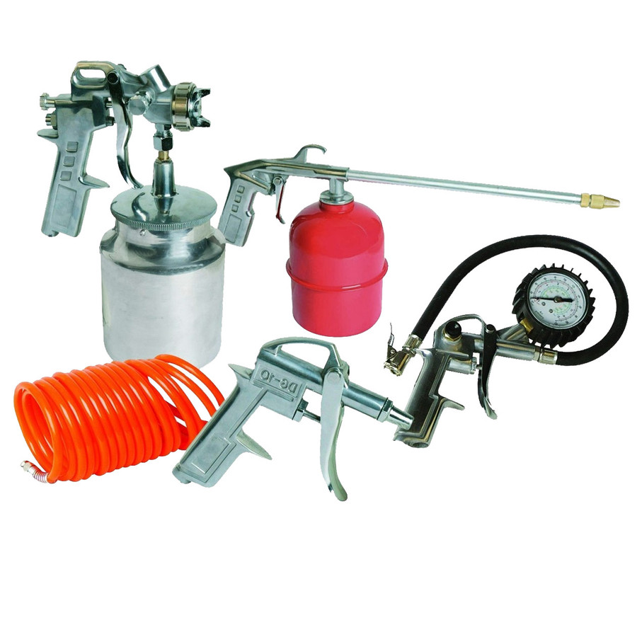 Air Tools & Compressor Accessories Kit ( 5 piece )