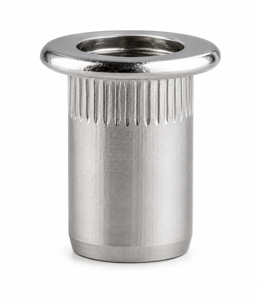 Steel Nutserts (Flanged + Serrated) (Pack of 50)